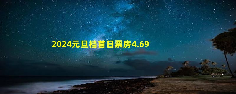 2024元旦档首日票房4.69亿元！下雪场最热 保洁阿姨却都哭了