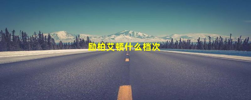 励柏艾顿什么档次