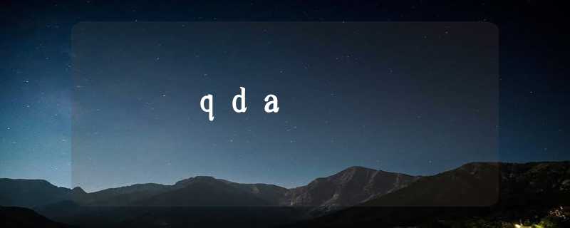 qda