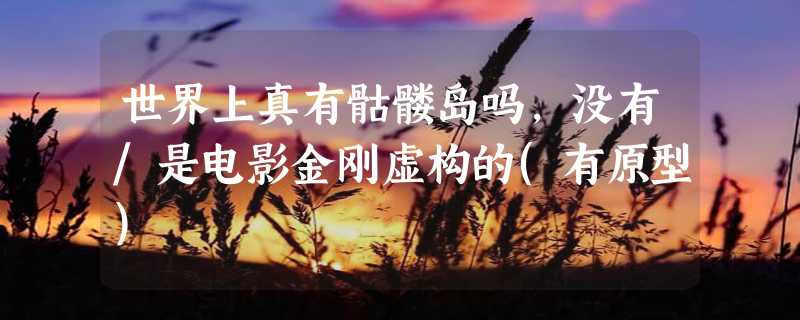 世界上真有骷髅岛吗，没有/是电影金刚虚构的(有原型)