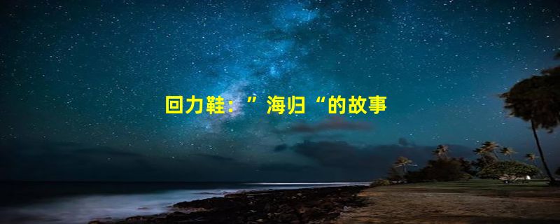 回力鞋：”海归“的故事