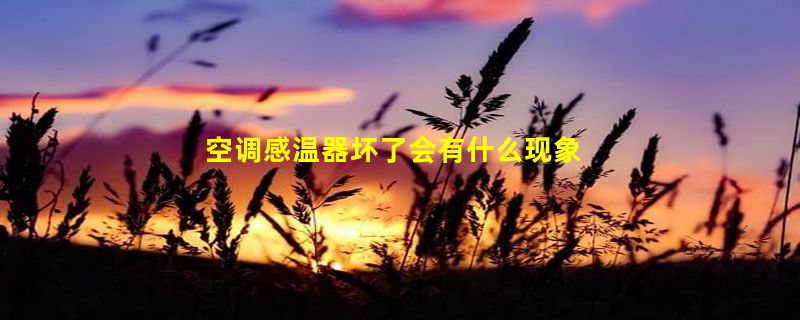 空调感温器坏了会有什么现象