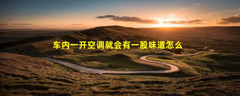 车内一开空调就会有一股味道怎么回事